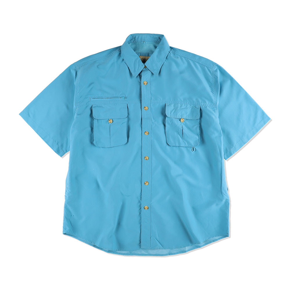 GUIDE'S CHOICE ガイドチョイス GCM652 PACA FISHING SHIRTS SHORT SLEEVE メンズ 半袖シャツ ポケットシャツ フィッシングシャツ トラベルシャツ｜delicious-y｜02