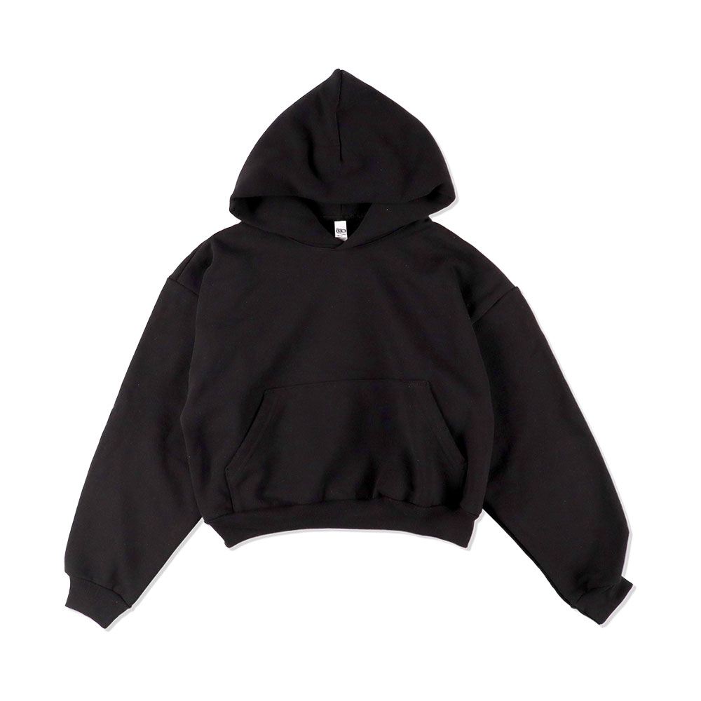 ロサンゼルスアパレル LOS ANGELES APPAREL ロスアパ HF-19 Heavy Fleece Cropped Hoodie レディース パーカー フーディー プルオーバー スウェット｜delicious-y｜03