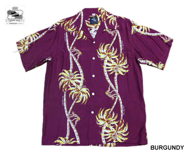 KonaBayHawaii コナベイハワイ アロハシャツ Palm Tree パームツリー