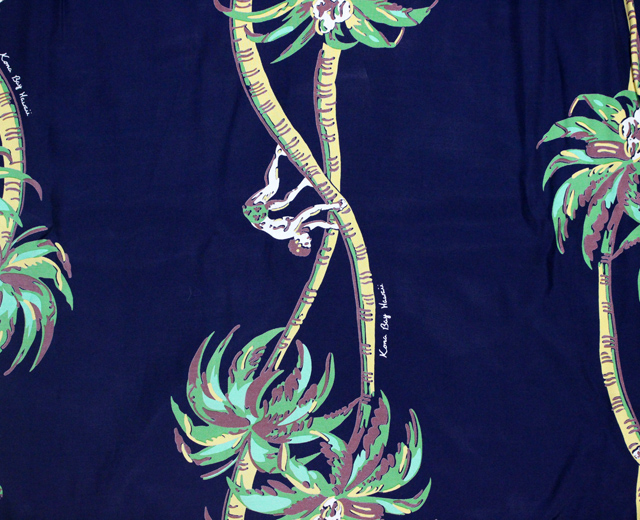 KonaBayHawaii コナベイハワイ アロハシャツ Palm Tree パームツリー