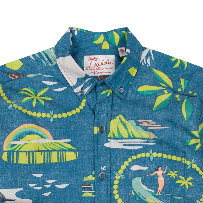 KAHALA カハラ アロハシャツ ALOHA KAUAI BY NICK KUCHAR アロハ