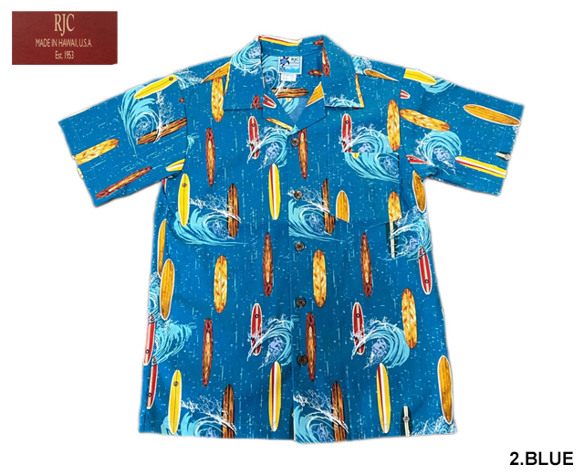 RJC ロバート・J・クランシー KID'S用 子供用 アロハシャツ ハワイ製
