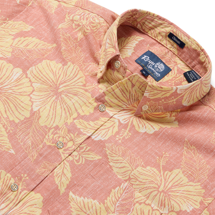 reyn spooner（レインスプーナー） アロハシャツ ALOHA BISCUS アロハ