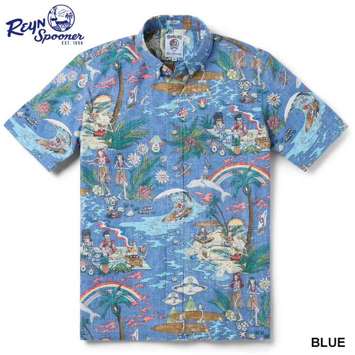 reyn spooner（レインスプーナー） アロハシャツ GRATEFUL DEAD 
