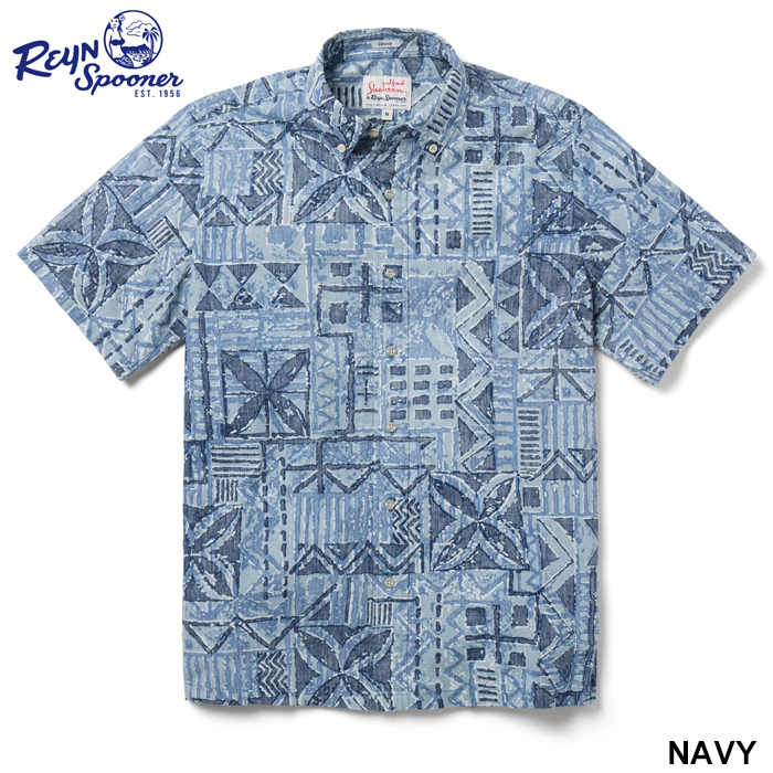 reyn spooner（レインスプーナー） アロハシャツ HAWAIIAN TAPA