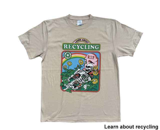Steven Rhodes スティーブンローズ イラストTシャツ 半袖 アメカジ C