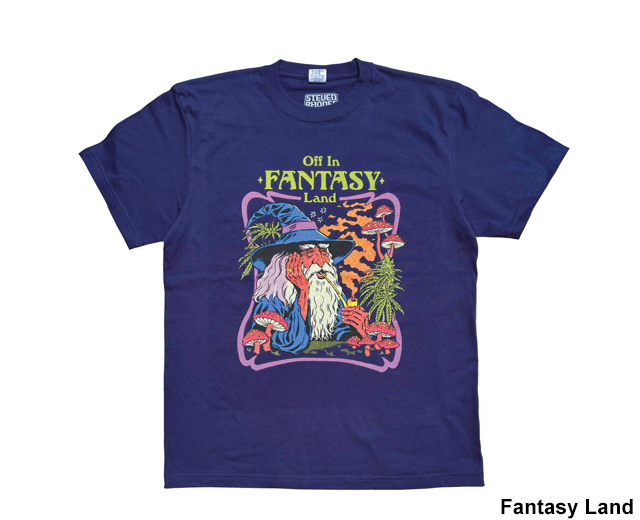 Steven Rhodes スティーブンローズ イラストTシャツ 半袖 アメカジ C