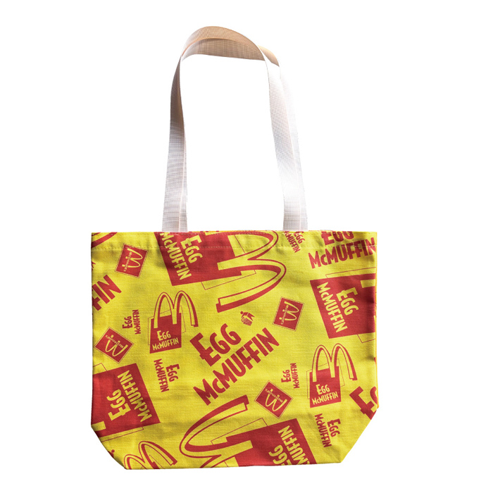 McDonaldos マクドナルド MC Egg McMuffin QPC TOTEトートバッグ アメリカン雑貨 企業モノ