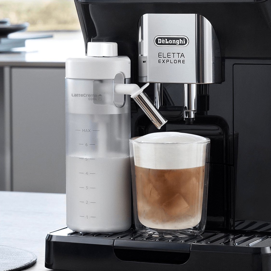 デロンギ エレッタ エクスプロア 全自動コーヒーマシン [ECAM45055G