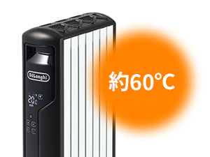 デロンギ 　マルチダイナミックヒーター MDH15WIFI-BK レンタル] [2016年発売モデル] デロンギ マルチダイナミックヒーター