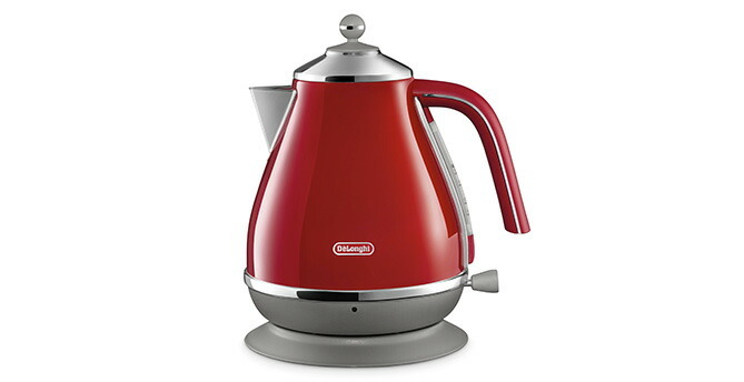 デロンギ Delonghi ケトル アイコナ デロンギ アイコナ 温度設定機能付き電気カフェケトル ホワイト
