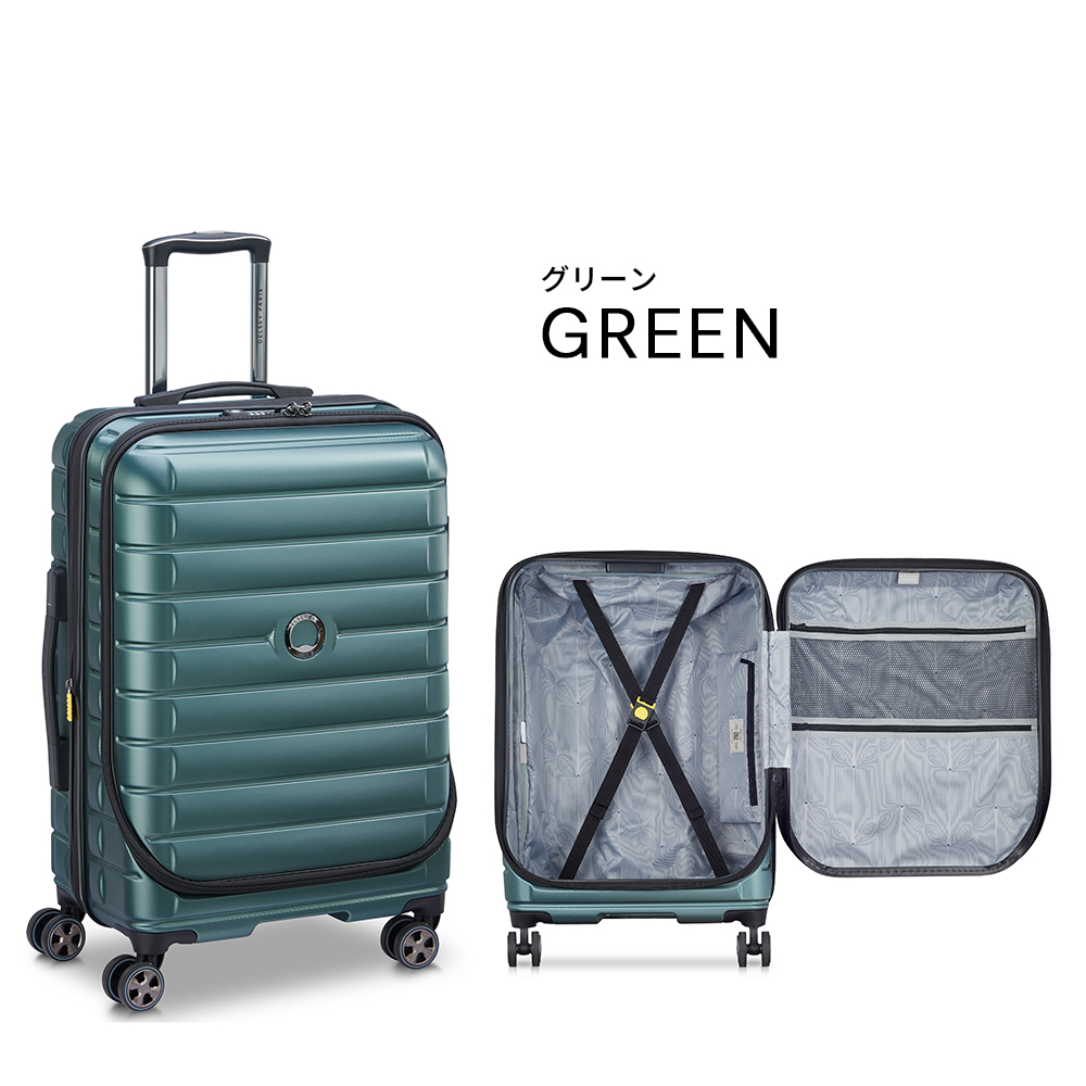 DELSEY（デルセー） 公式 スーツケース フロントオープン 66L+9L 拡張