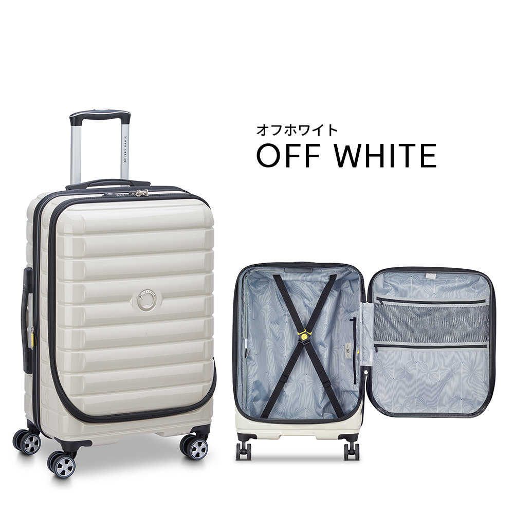 DELSEY（デルセー） 公式 スーツケース フロントオープン 66L+9L 拡張