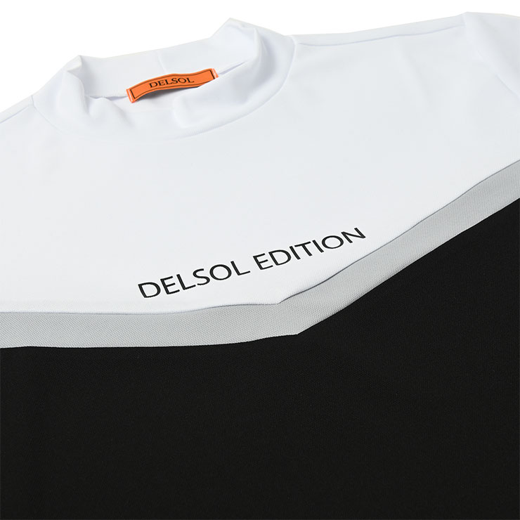 men's 切替モックネックシャツ ストレッチ性 デザイン性 M/L/LL/3L