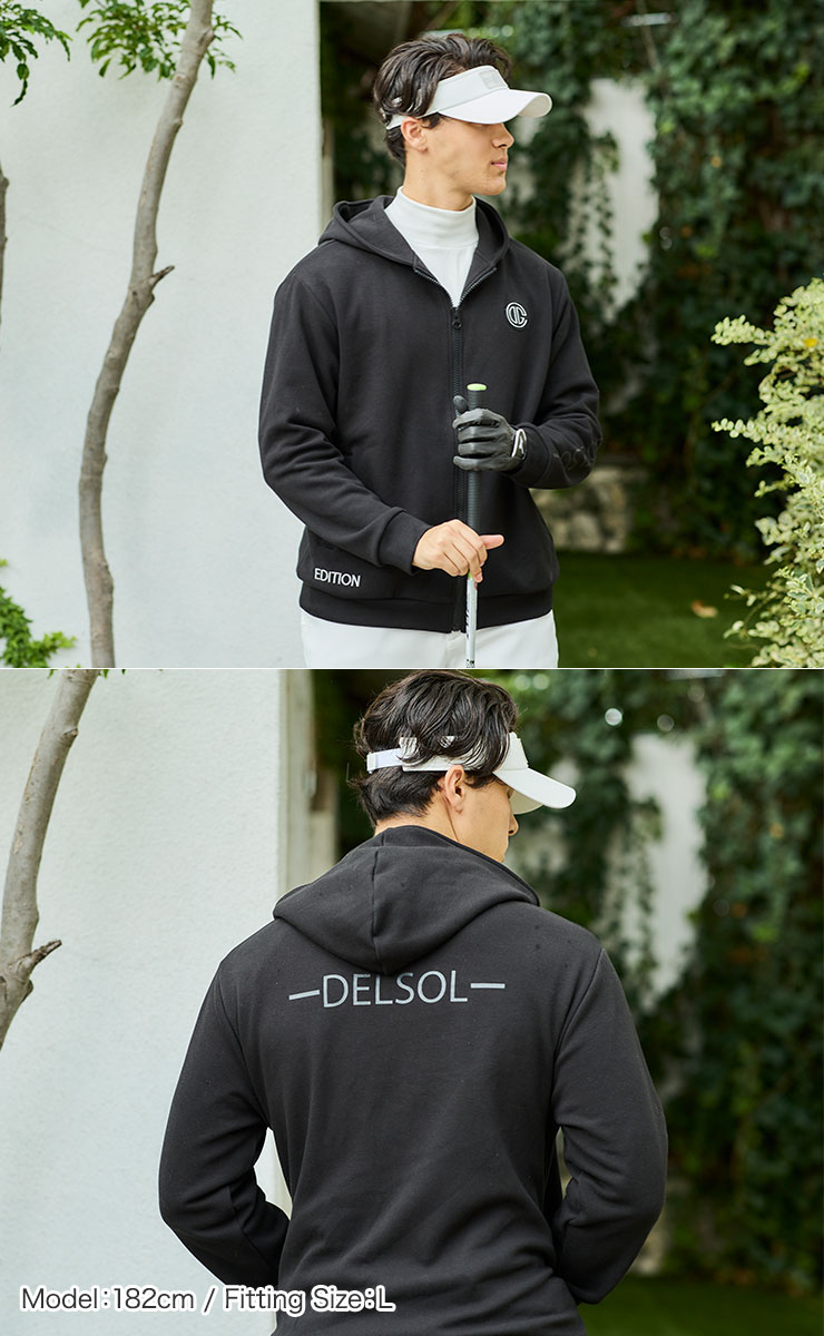 men's メンズ 裏起毛ジップアップパーカー 防寒対策 M/L/LL/3L