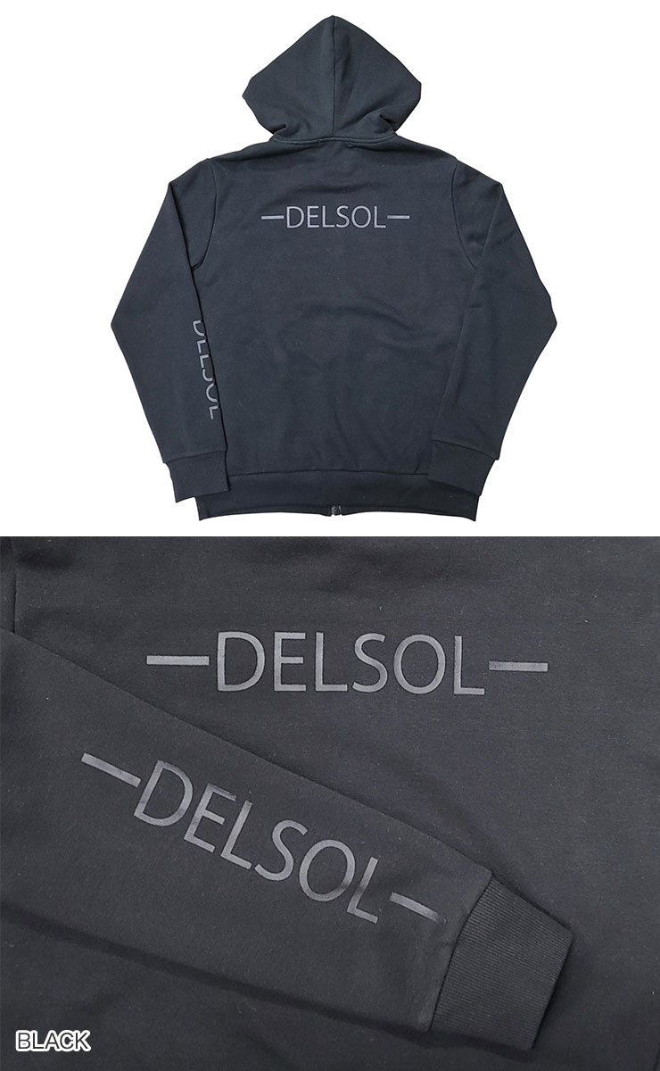 メンズ 裏起毛ジップアップパーカー | MEN'S | DELSOL GOLF