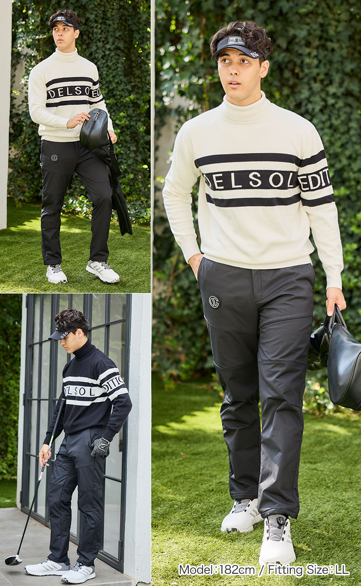 men's 裏フリースボンディングパンツ 暖か 防寒対策 L/LL/3L メンズゴルフウェア : 5024 : DELSOL GOLF Yahoo!店  - 通販 - Yahoo!ショッピング