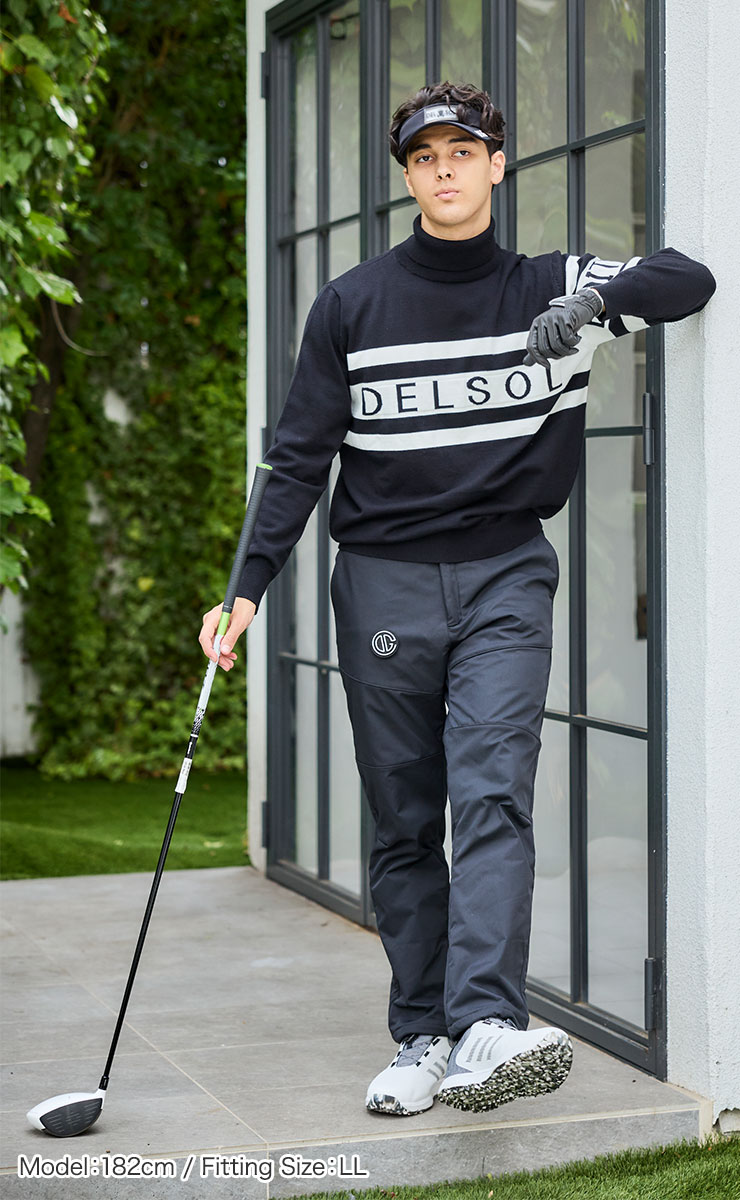 men's 裏フリースボンディングパンツ 暖か 防寒対策 L/LL/3L メンズゴルフウェア : 5024 : DELSOL GOLF Yahoo!店  - 通販 - Yahoo!ショッピング