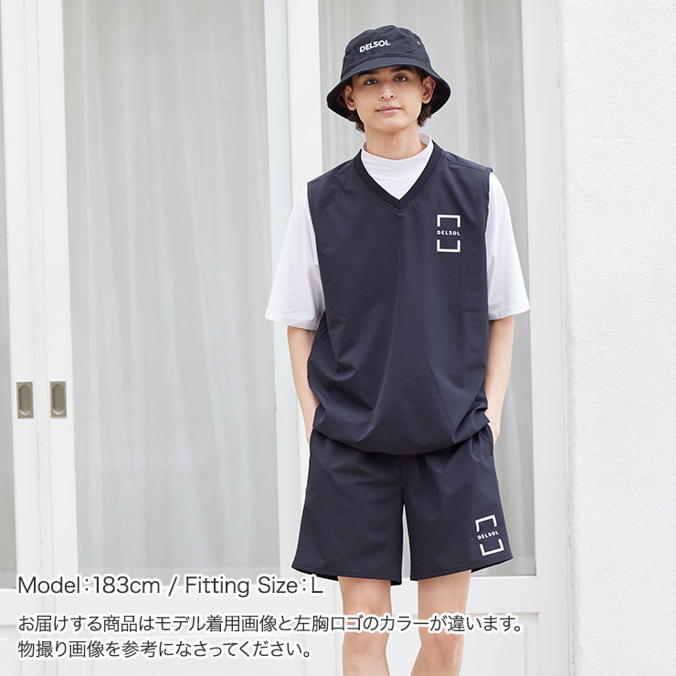 men's 5028 メンズ ナイロンベスト M/L/LL/3L メンズゴルフウェア