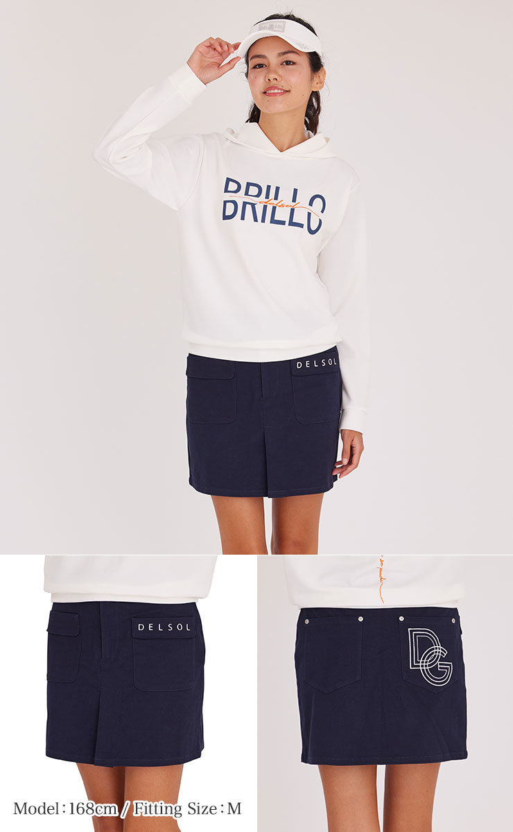 特別価格】7753 刺繍入コットンツイルスカート 春夏 S/M/L/LL 豊富な