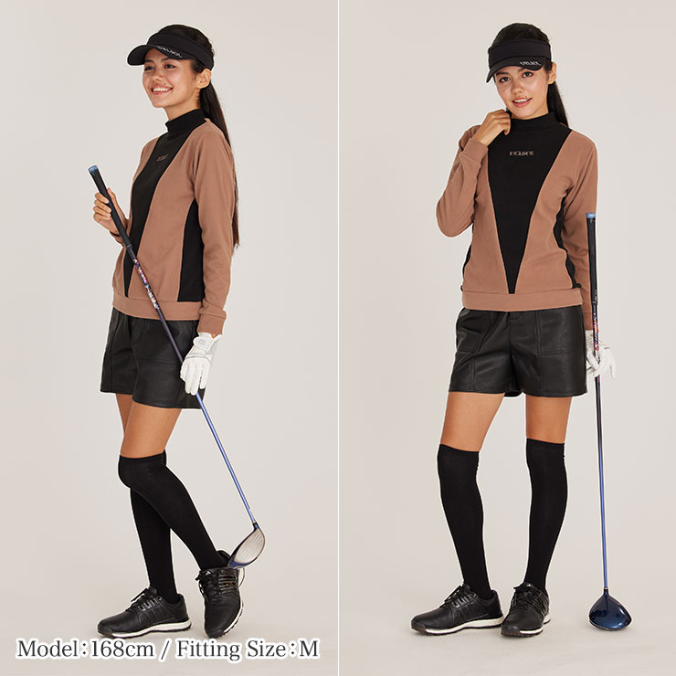 7783 フェイクレザーショートパンツ 大きめポケット 高見え 裏起毛