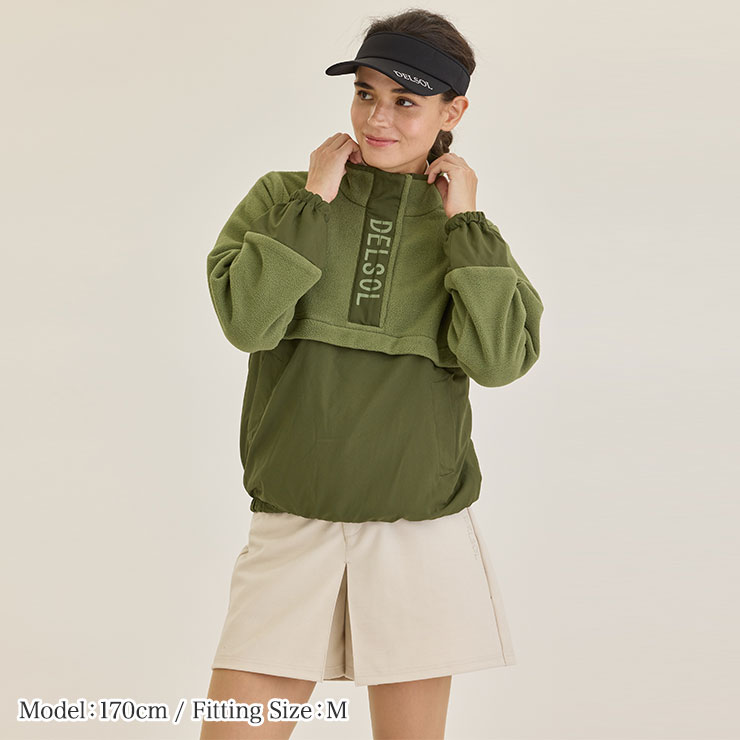 【美品】LANVIN Golf茶系 ジップアップセットアップ　M〜Lサイズ 美品】LANVIN Golf茶系 ジップアップセットアップM〜Lサイズ