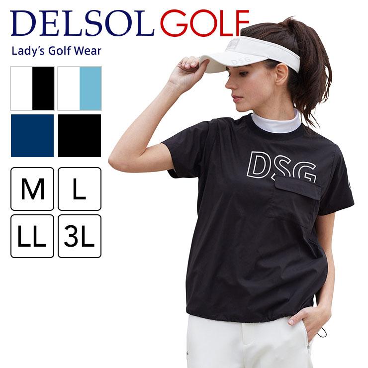 7810 裾ドロスト半袖プルオーバー M/L/LL/3L レディースゴルフウェア｜delsol-golf｜05