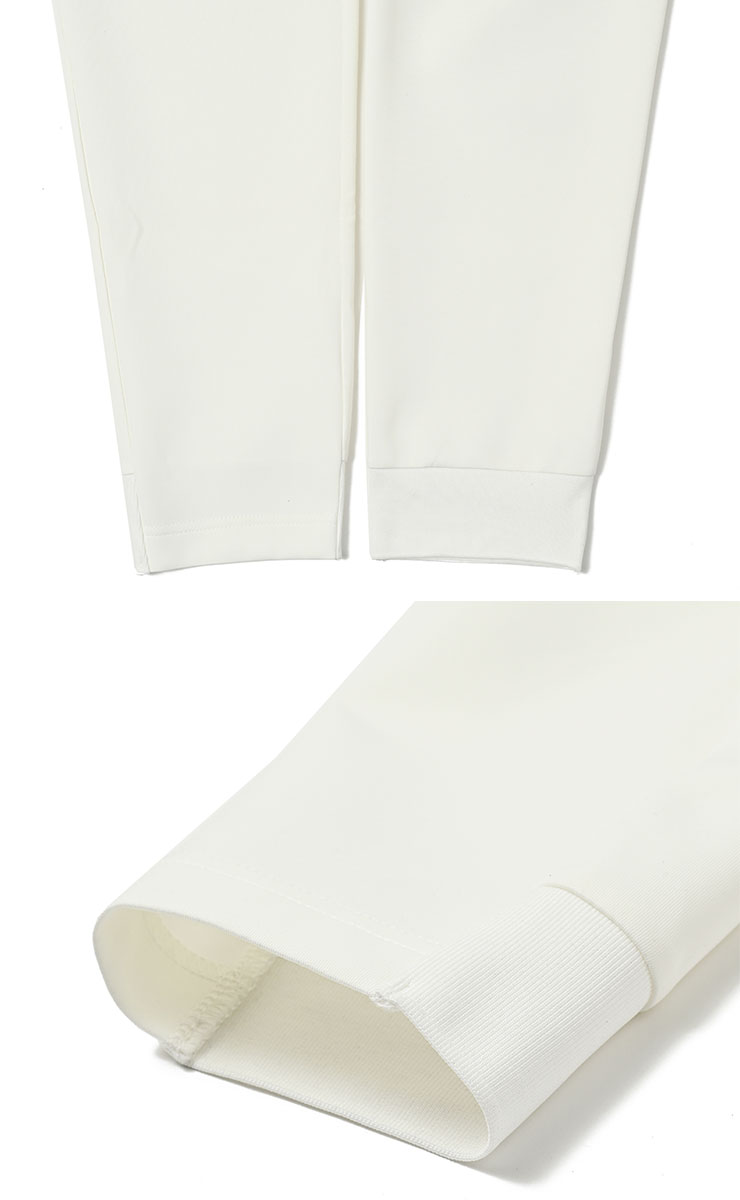美品　PGG ダンボールニットシャガー　ゴルフパンツ サイズ4 ホワイト　春夏 ダンボールニット ジョガーパンツ 春夏 軽い 着心地 M/L/LL/3L 豊富な