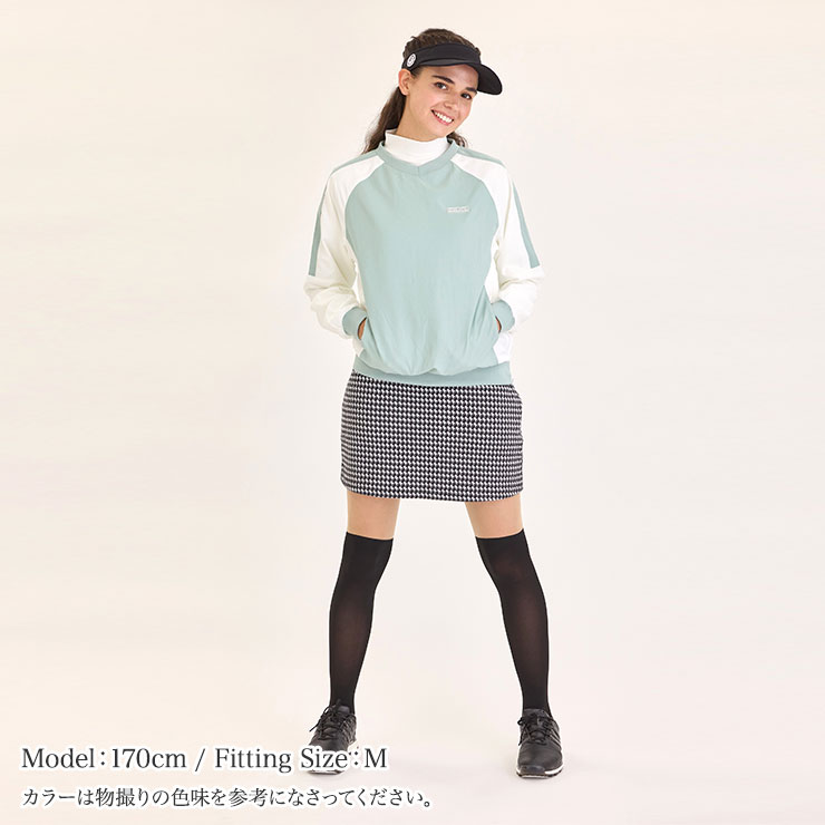 2025秋冬新作】 7908 メッシュ使い長袖プルオーバー M/L/LL/3L