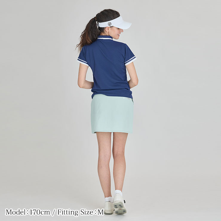 レディース ゴルフウェア ストレッチ台形スカート＆インナーパンツ