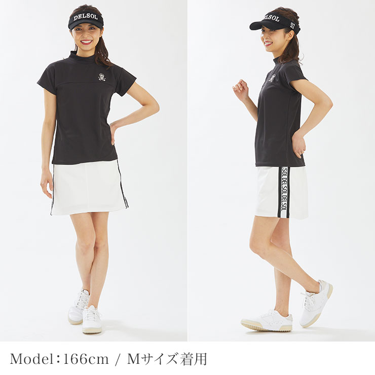 半袖切替モックネックシャツ 大きいサイズ M/L/LL/3L レディースゴルフウェア :8686:DELSOL GOLF Yahoo!店 - 通販 -  Yahoo!ショッピング