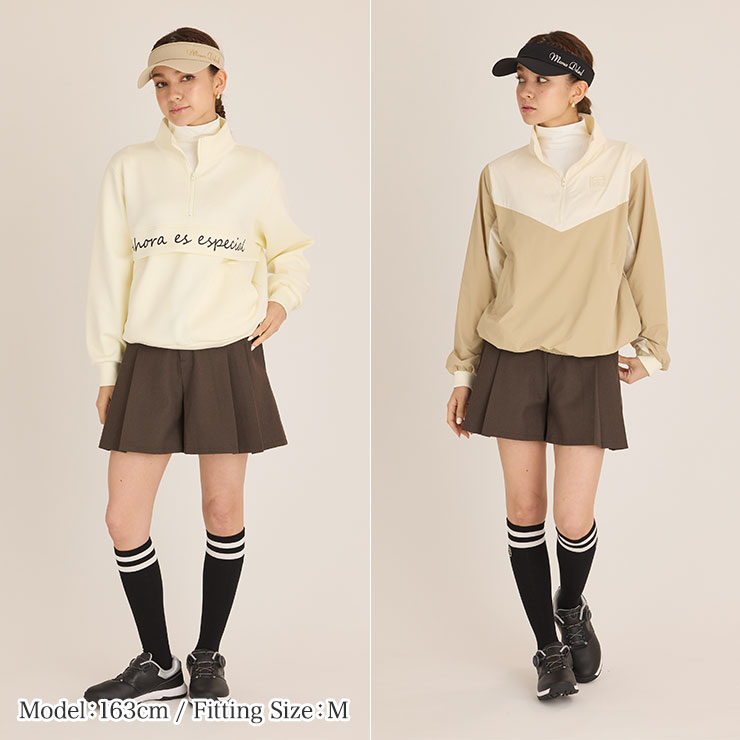 m0042 mona delsol プリーツ入りキュロットスカート S/M/L 小さい