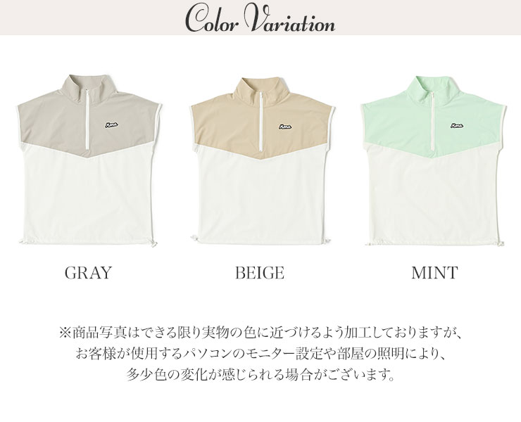 m0055 mona delsol バイカラーフレンチスリーブプルオーバー 春夏 M/L