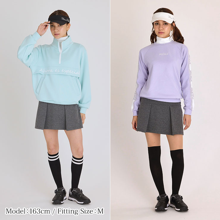 m0078 mona delsol ボックスプリーツスカート M/L/LL 大きいサイズ