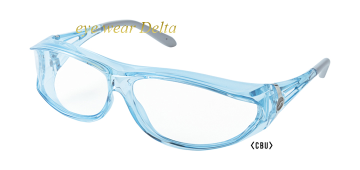 AXE アックス 飛沫防止 ゴーグル 眼鏡 メガネ クリアレンズ オーバーグラス 女性や小さな顔の方に適したコンパクトサイズ 保護メガネ PG-604 メガネ対応｜delta｜02