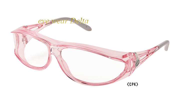 AXE アックス 飛沫防止 ゴーグル 眼鏡 メガネ クリアレンズ オーバーグラス 女性や小さな顔の方に適したコンパクトサイズ 保護メガネ PG-604 メガネ対応｜delta｜04