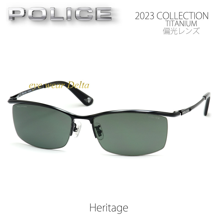 ポリス 偏光サングラス POLICE 2023年ニューモデル SPLG38J-530P 国内