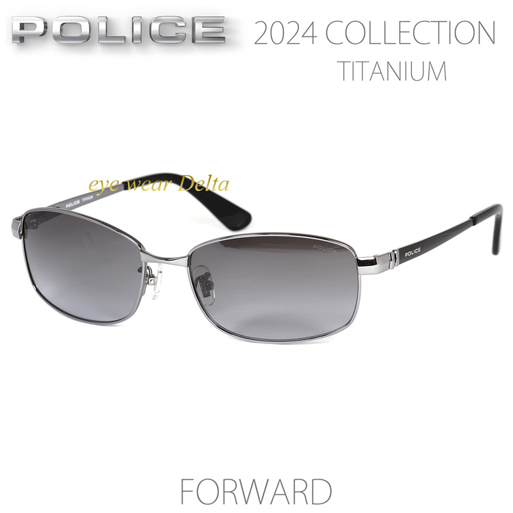 ★【2024年発売・新品】POLICE ポリス　サングラス　M31J-568N POLICE 2024年 ポリスサングラス SPLM31J 568N (シャイニー
