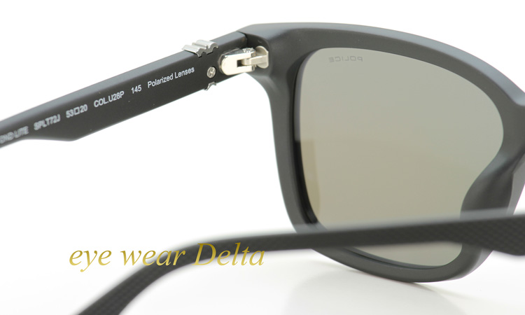 POLICE（ポリス） 偏光サングラス 2026年モデル 偏光レンズ SPLT72J