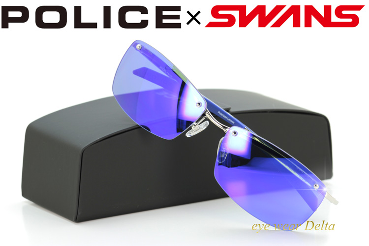 POLICE（ポリス） POLICE×SWANS 偏光サングラス 2026年モデル SPLT77J
