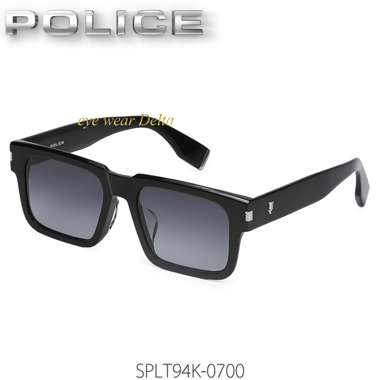 POLICE（ポリス） サングラス 2025年モデル 大き目のスクエアシェイプ