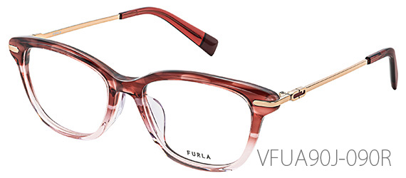 FURLA フルラ メガネ フレーム サングラス VFUA90J-090R-51 FURLA（フルラ） メガネフレーム VFUA90J 2025AWモデル 国内正規代理店