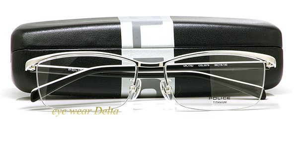 POLICE（ポリス） メガネ 軽量チタンフレーム 国内正規代理店品
