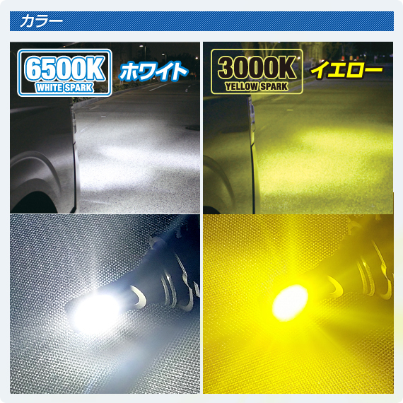 デルタダイレクト デュアルフォーカス LEDフォグランプ ホワイト