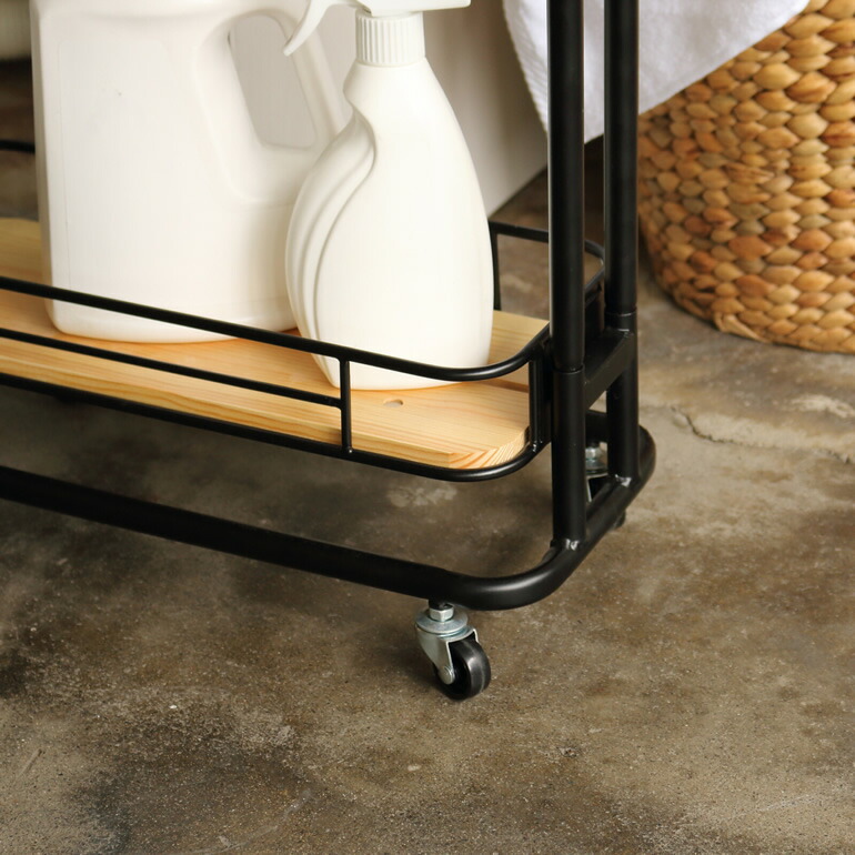 スリムワゴン 幅20cm 隙間 ワゴン キッチンワゴン キャスター