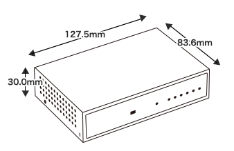 エレコム 1000BASE-T対応 スイッチングハブ 5ポート ホワイト EHC-G05MN2-HJW