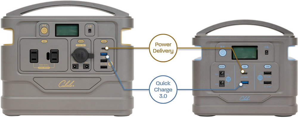 ポータブル電源 キューブル Cubele コンパクト IBP-200S 60000mAh