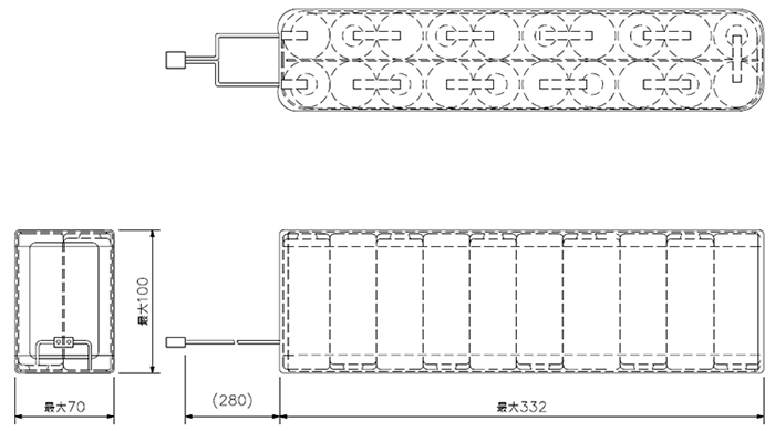 TOA NDC-2460 TOA製非常放送用バッテリー [SOU]｜R｜ : 商材館 Yahoo