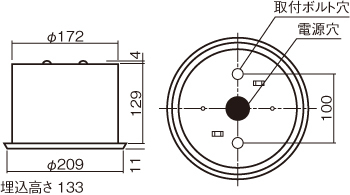Panasonic（パナソニック） NNFB91815C クリーンルーム向け 天井埋込