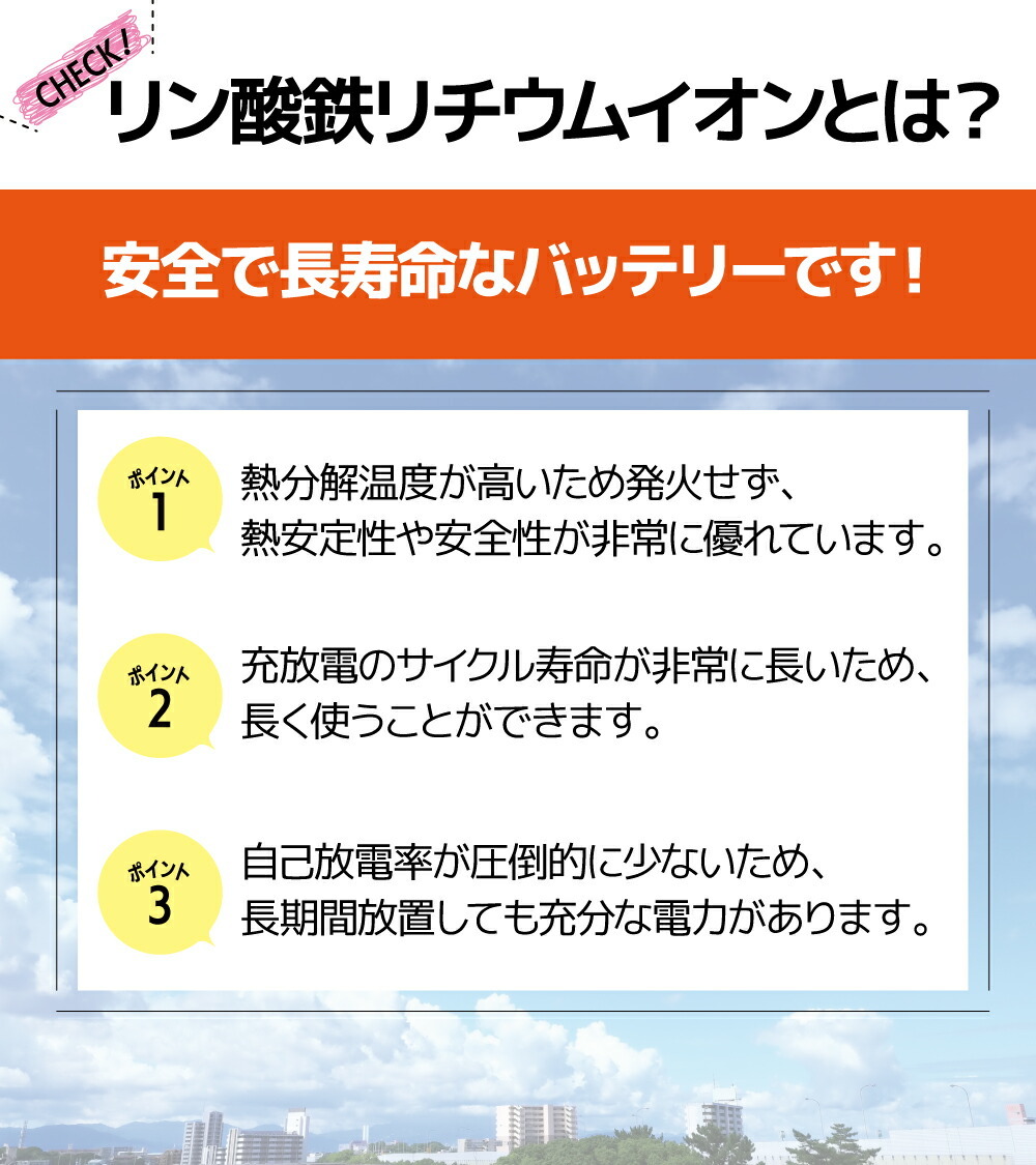 リン酸鉄リチウムイオンとは